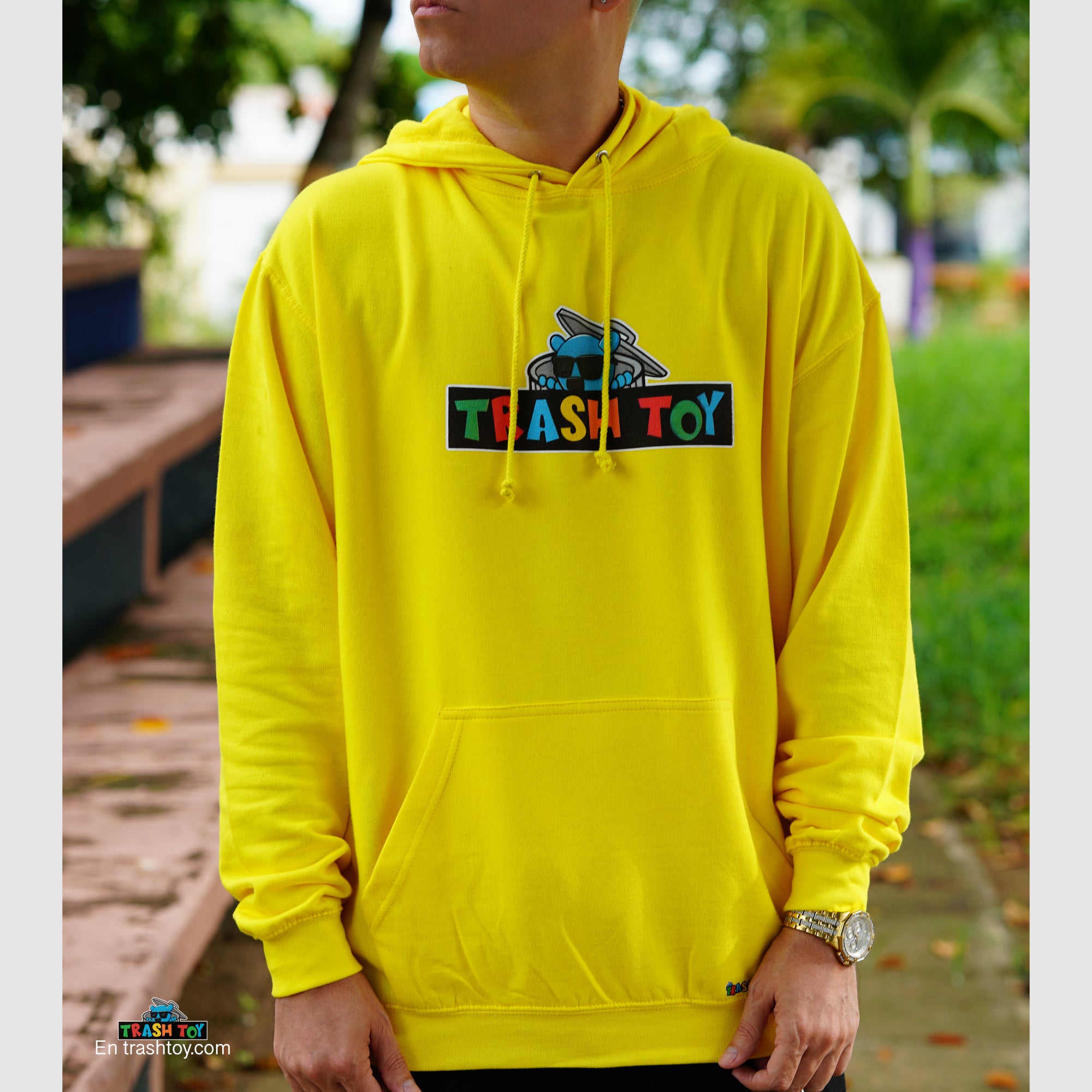 Trash Toy Hoodie Yellow Edition